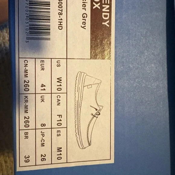 Hey Dude Heather Gray Shoes NIB - Picture 6 of 6